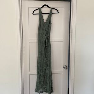 & Other Stories green maxi dress